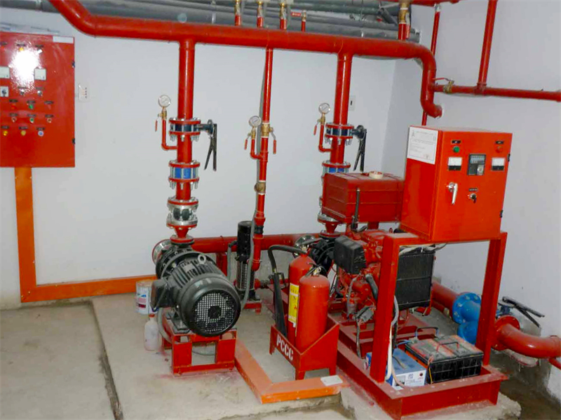 Phòng bơm xưởng gỗ Khải Hoàn